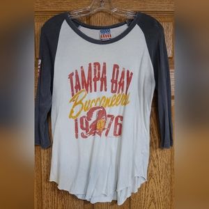 Junk Food 3/4 Sleeve Shirt Tampa Bay
